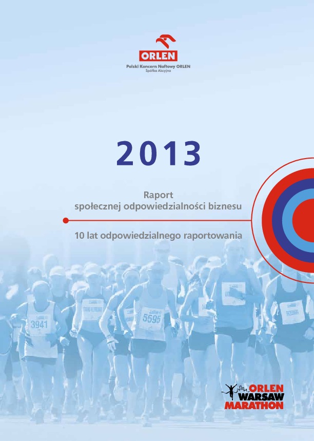 Raport Społęcznej Odpowiedzialności Biznesu 2013
